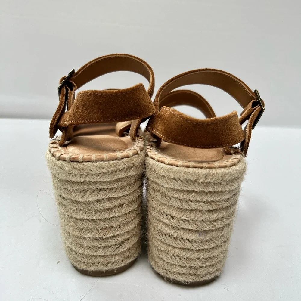 NWOT Soludos Minorca Leather Espadrille sandals - Picture 5 of 6